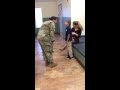 Soldier mother surprise her 5th grade son charlie at river city science academy