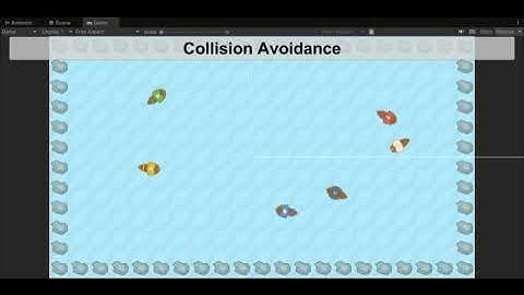 AI - Steering Behaviours - Collision Avoidance