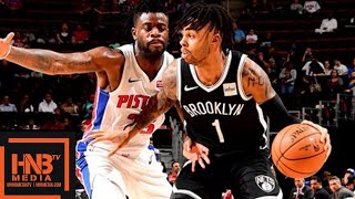 Detroit Pistons vs Brooklyn Nets Full Game Highlights | 10.08.2018, NBA Preseason