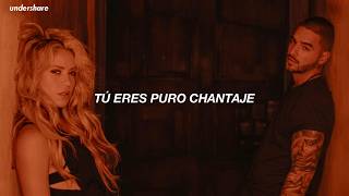 Shakira - Chantaje ft. Maluma (Letra/Lyrics)