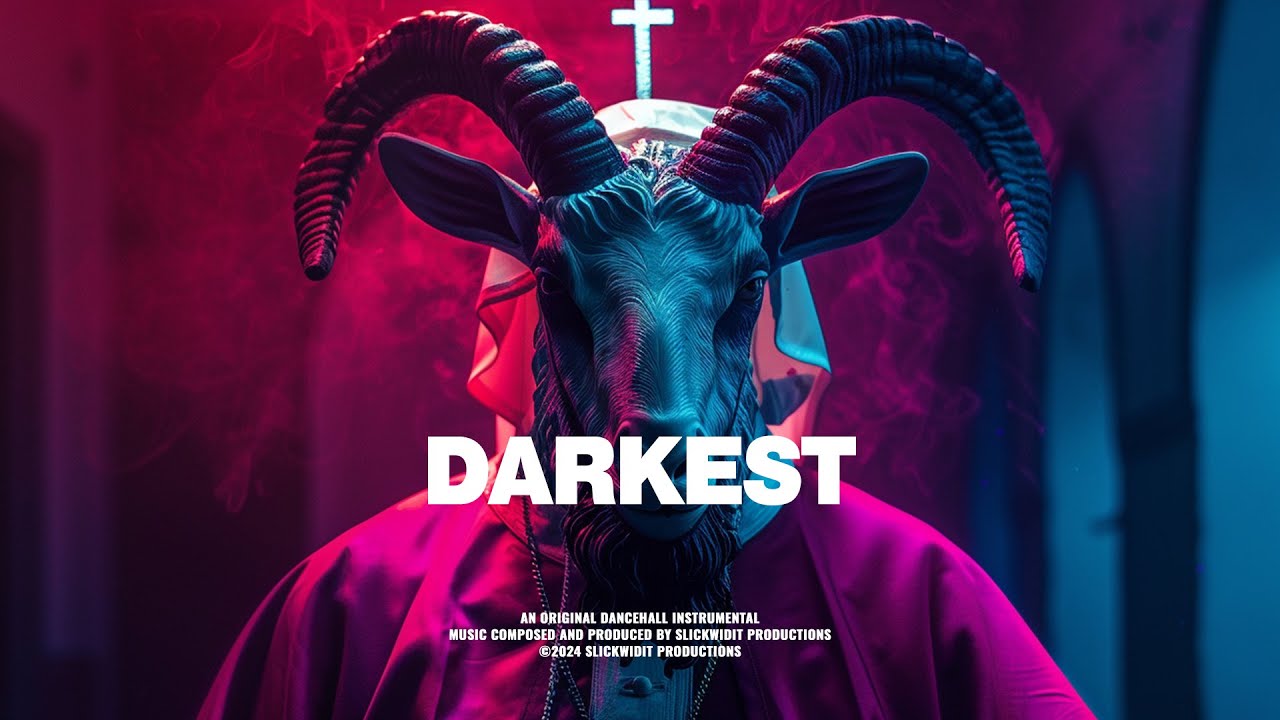 Dancehall Riddim Instrumental 2024 ~ " DARKEST " | Slickwidit Prod