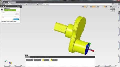 ANSYS AIM Student: Stress Concentration on a Camshaft