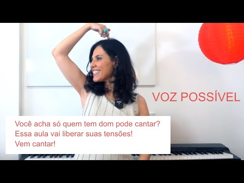 Vídeo: É Possível Aprender A Cantar Se Não Houver Voz, Mas Houver Audição