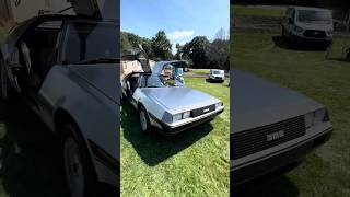 DMC DeLorean #cars #carshow #cartok #automobile #oldschool #dmc #delorean #backtothefuture 