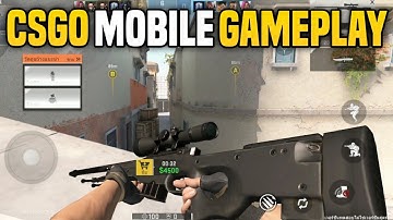 CSGO Mobile Gameplay !  IOS + Android (The Origin Mission)