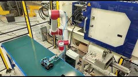 Injection Moulding Machine Tending Application | POMO Robotics