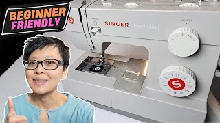 How To Thread Use A Sewing Machine For Beginners Singer Heavy Duty 4423 Setup