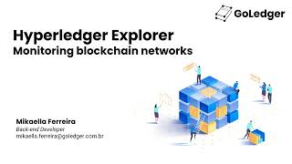 Use Hyperledger Explorer With Fabric