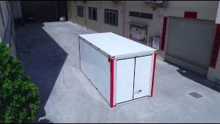 Heavy-Duty ISO Portable Storage Container | Waterproof & Stackable Solution for Jobsite & Logistics