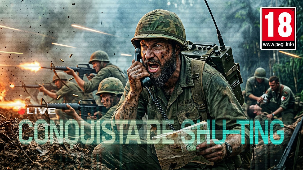 🔴 [ES] |+18| 4K OPERACIÓN CONQUISTA DE SHU-TING #4 - 1st Infantry Div. (US ARMY) - Simulación Arma 3