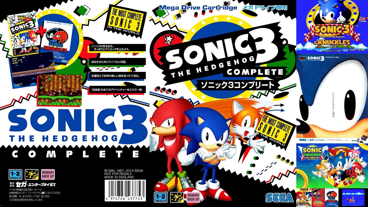 Sonic 3 OST Instore + online now. #sonicthehedgehog #videogames