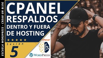Configurar Cpanel 🚀 Respaldo en Hosting | Versión PHP  | Recursos | Sesión 5 | Escuela Wordpress ✅