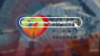 Pantawid Pamilyang Pilipino Program (4Ps) | Performance Task