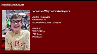 EAS - AMBER Alert Issued in Tennessee for Child with Medical Condition