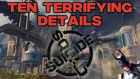 Ten TERRIFYING Details In SUICIDE SQUAD KILL THE JUSTICE LEAGUE….