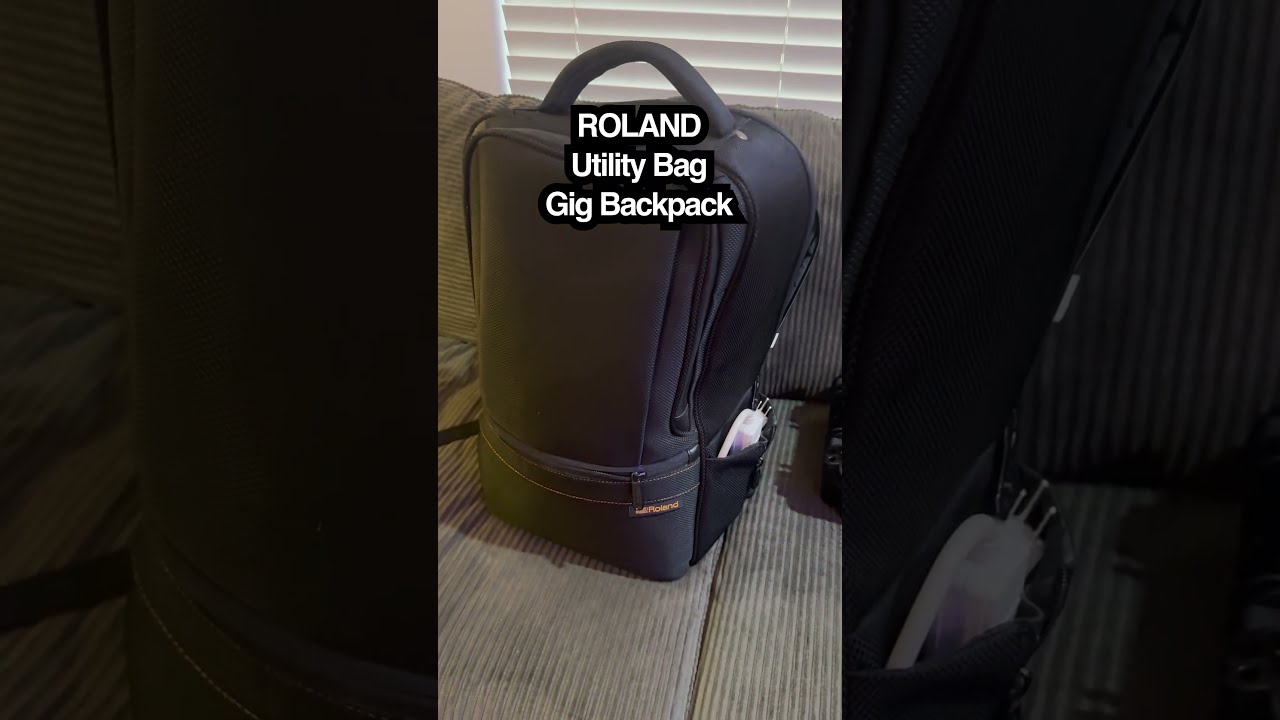 Roland Utility Backpack protects your gear in style and comfort 
