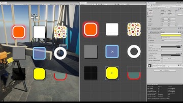 Shader based rounded ui rectangle for Unity3D
