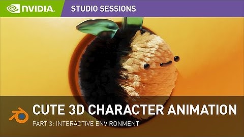 Blender Tutorial: Create Cute 3D Character Animation Part 3: Interactive Environment w/ Tadej Blažič