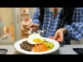 vlog | 개강한 대학생 일상 브이로그(소고기비빔밥, 된장찌개, 무피클청, 토마토쥬스, 그래놀라요거트)