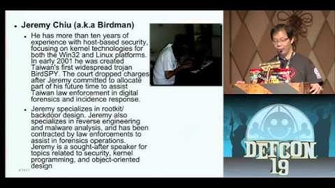 DEFCON 19 Balancing The Pwn Trade Deficit -- APT Secrets in Asia (w speaker)
