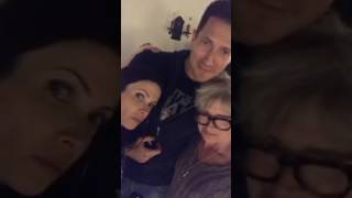 Sasha Roiz, Reggie Lee, JaquelineToboni, Silas Weir Mitchell. Grimm Party. Bitsie Tulloch´s FB live