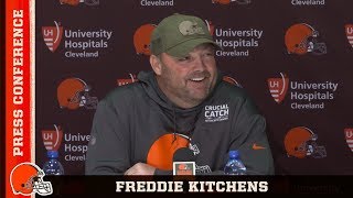 Freddie Kitchens Expects the Best from Bengals Defense | Cleveland Browns