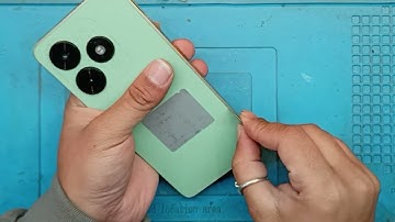 how to open tecno spark go 2024 back panel | BG6 back panel remove