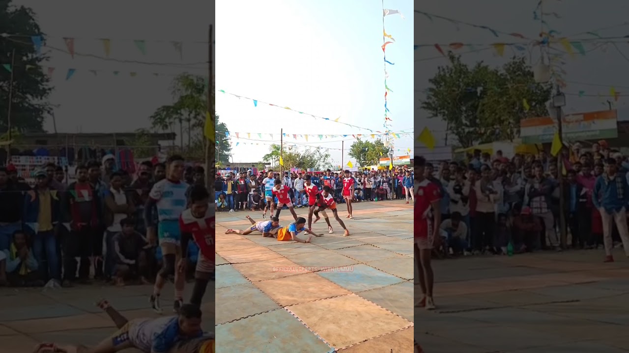 multipoint raid " local kabaddi tournament mugdara " 
