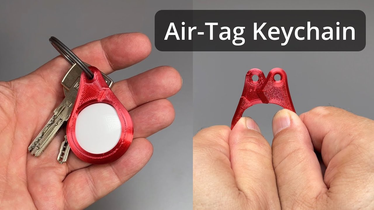 Schlüsselanhänger für den Apple AirTag | Keychain for the Apple AirTag -  YouTube
