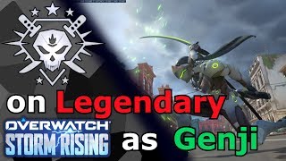 Overwatch - Legendary Victory in Storm Rising as Genji