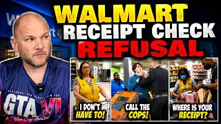 Walmart Customers REFUSE Receipt Checks... COPS Get Called!