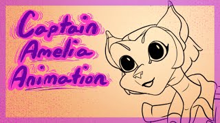 Animation Test - Captain Amelia From Treasure Planet