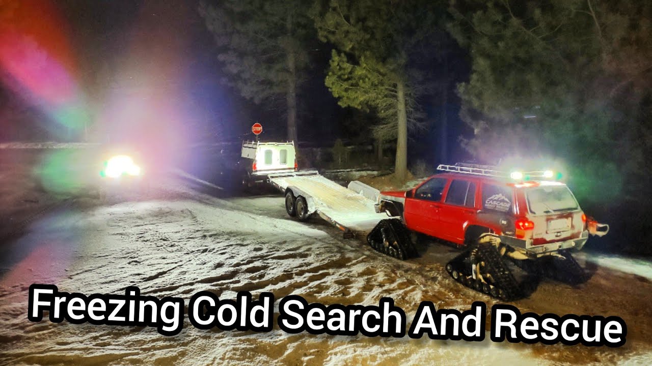 Search And Rescue For Teen Stranded In The Woods - YouTube