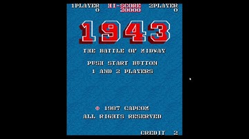 1943  The Battle of Midway US Arcade Gameplay