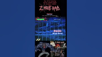 Day 20 of playing horror themed games in October: Zombie Raid