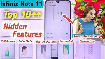 Infinix Note 11 Tips & Tricks | Infinix Note 11 Best 10+ Hidden Features | Infinix Note 11 Features