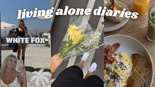 living alone diaries | influencer events, chatty get ready with me, getting a lip flip