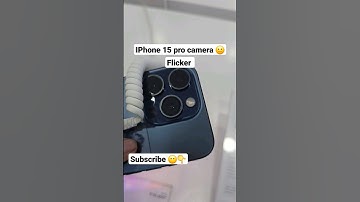 iPhone 15 pro camera flickering | #iphone #viral #shorts #15promax #apple