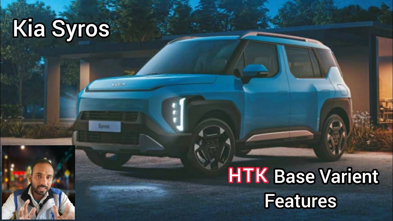 Kia Syros HTK Base Model Features list | Kia Syros | Part 1 - YouTube