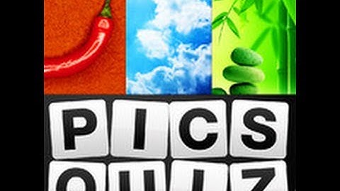 Pics Quiz - guess the word! Level 1-147 Answers