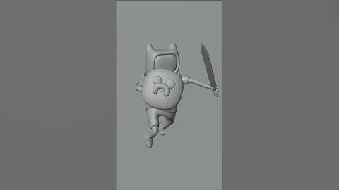 [Blender3D] Finn & Jake Viewport vs Render #blender3d #adventuretime #finnthehuman