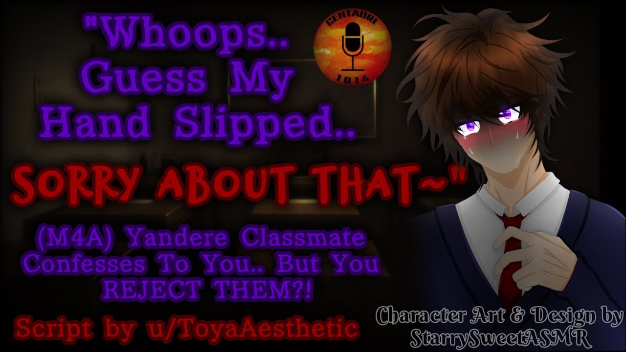 [M4A] Yandere Classmate Confesses To You But You REJECT HIM?! [Classmates to ..?][Yandere][Horror]
