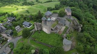 Panorama rund um die Burg Greifenstein