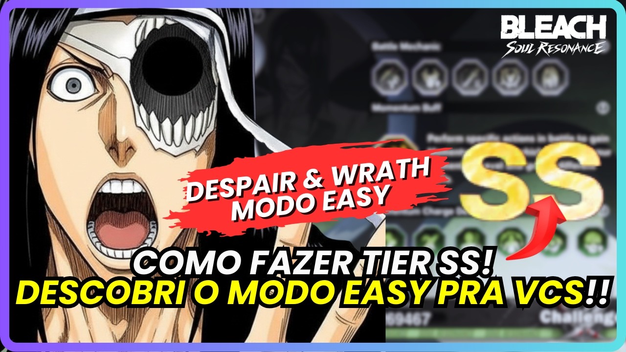 👑 ESTRATÉGIA F2P! | PARE DE SOFRER! O ESQUEMA PRO MODO EASY | BLEACH: SOUL RESONANCE
