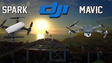 DJI SPARK VS DJI MAVIC PRO | The Ultimate Cinematic Test