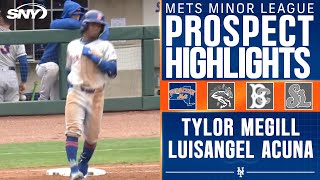Tylor Megill looks dominant in Syracuse Mets outing, Luisangel Acuna showcases speed on bases | SNY