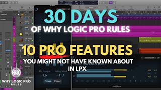 10 Professional Features You Might Not Have Known About in Logic Pro X