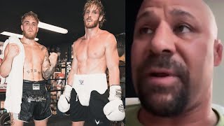 Frank Trigg on Jake & Logan Paul Opponent Choices Profile