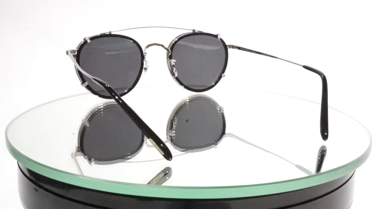 オリバーピープルズ OLIVER PEOPLES　 MP-2 BK 雅 Limited Edition クリップオンサングラス付き