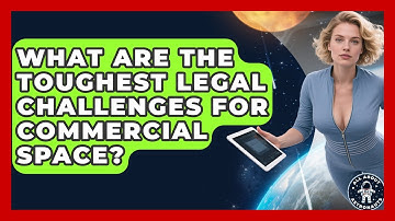 What Are The Toughest Legal Challenges For Commercial Space? - All About Astronauts